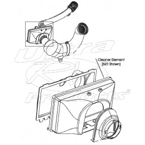 25169408  -  Air Intake Box Asm